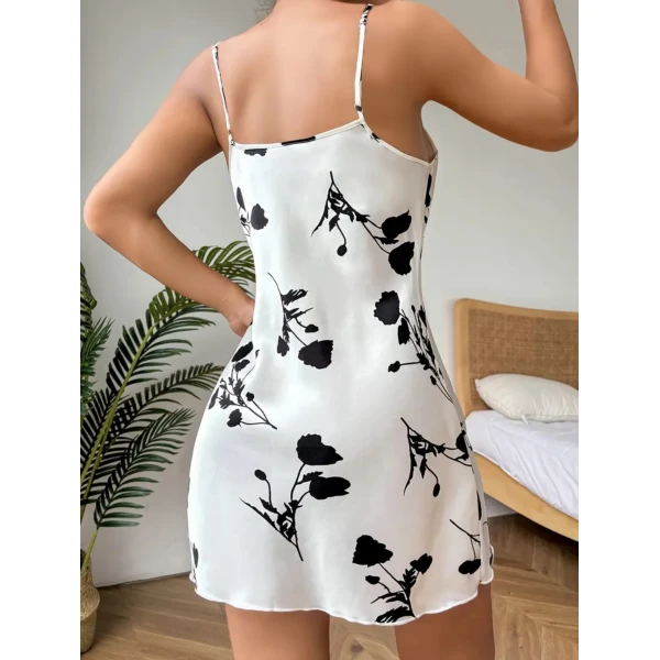 Camisola Feminina Elegante Estampada - Imagem 4
