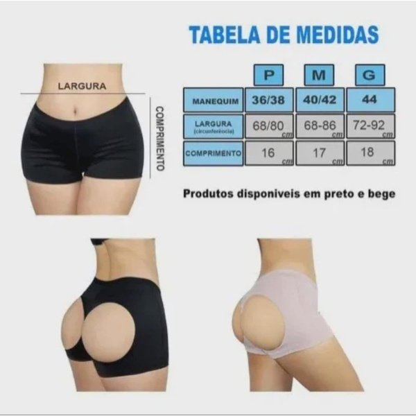 Compre 1 Calcinha Bumbum na Nuca e Ganhe de Brinde 1 Calcinha Fio Dental - Imagem 4