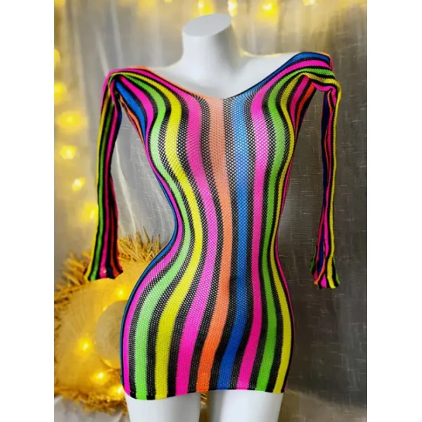 Vestido de Arrastão Cores da Diversidade Top