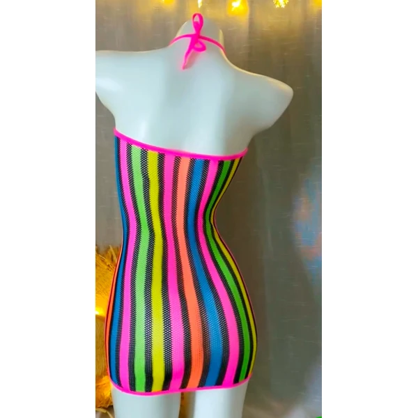 Vestido de Arrastão Cores da Diversidade Top - Imagem 6