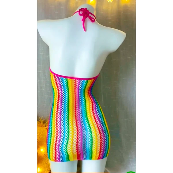 Vestido de Arrastão Cores da Diversidade Top - Imagem 3